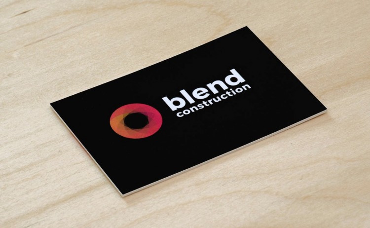 Blend Construction Business Card by Moo.com